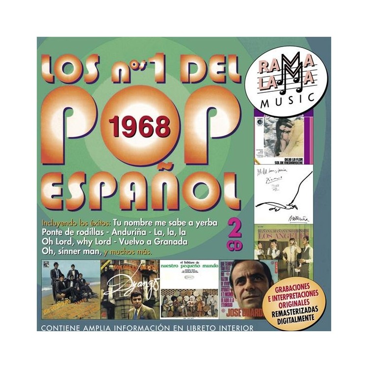 LO MEJOR DEL POP ESPAÑOL1968 - Colección “los números uno del pop español”