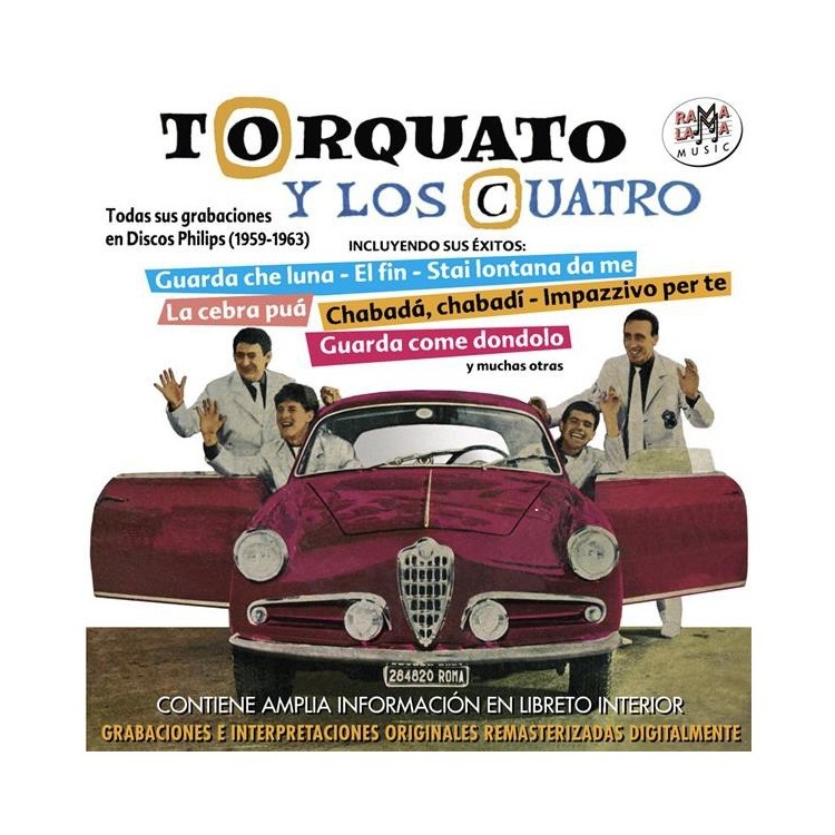 TORCUATO Y LOS CUATRO - Todas sus grabaciones en Discos Philips 1959-1963