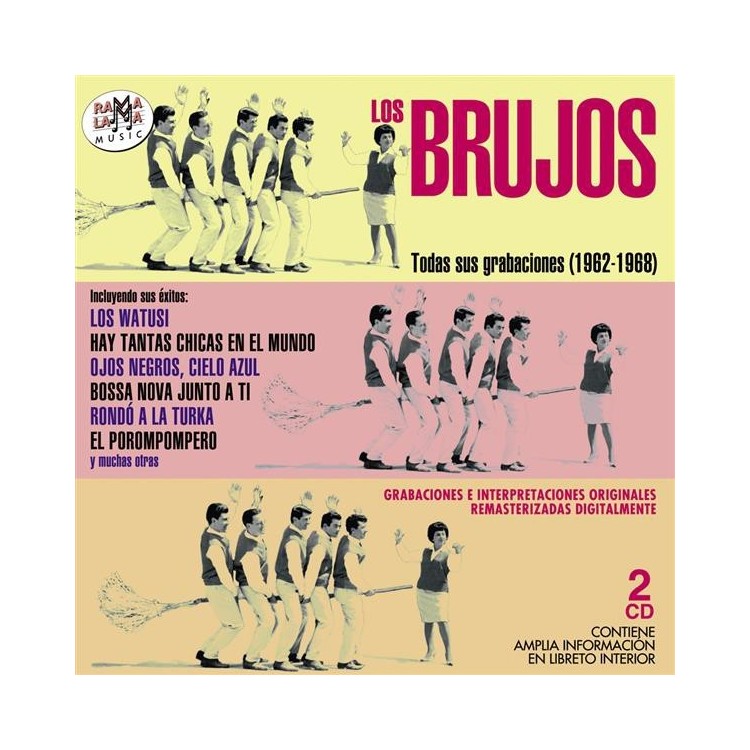 LOS BRUJOS - Todas sus grabaciones 1962-1968