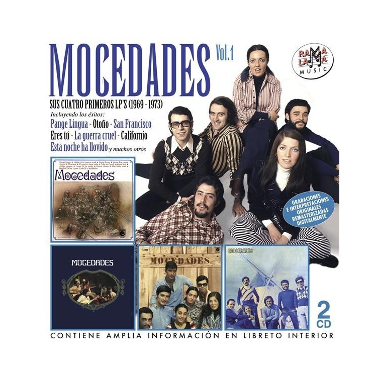 MOCEDADES - sus cuatro primeros lp's 1969-1973