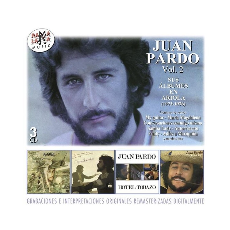 JUAN PARDO - vol.2 todas sus grabaciones en ariola 1973-1976