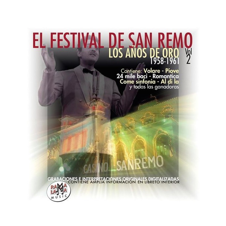 EL FESTIVAL DE SAN REMO - LOS AÑOS DE ORO VOL.2 1958-1961