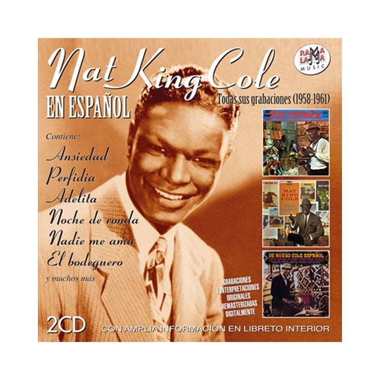 NAT KING COLE - Todas sus grabaciones en Español 1958-1961