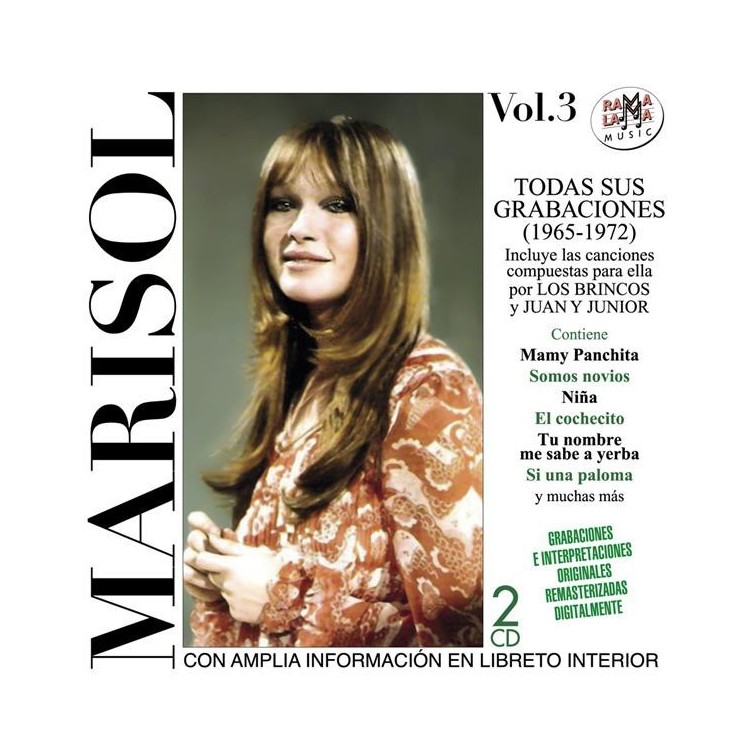 MARISOL - VOL.3 TODAS SUS GRABACIONES 1965-1972