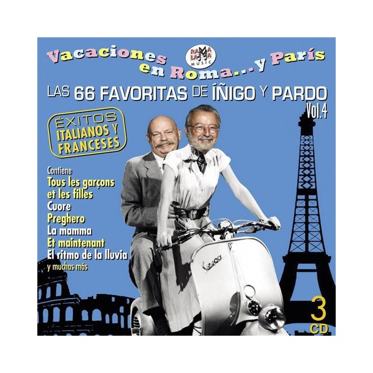 66 FAVORITAS IÑIGO Y PARDO VOL.4 VACACIONES EN ROMA... Y PARIS