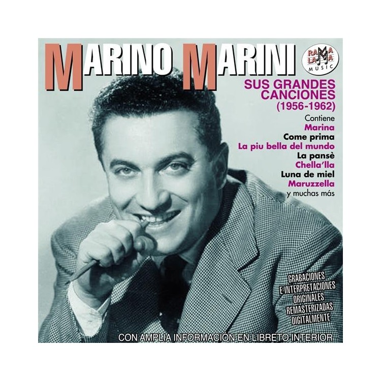 MARINO MARINI - SUS GRANDES CANCIONES (1956-1962)