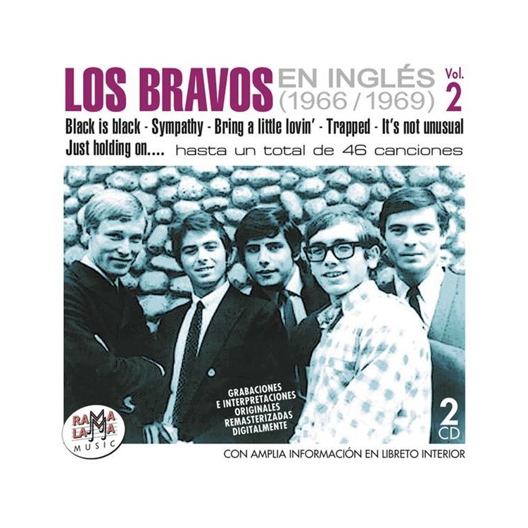 LOS BRAVOS - LOS BRAVOS EN INGLÉS VOL. 2 (1966-1967)