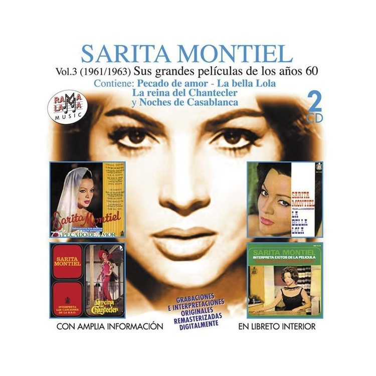 SARA MONTIEL - VOL.3 (61- 63) SUS GRANDES PELICULAS DE LOS 60