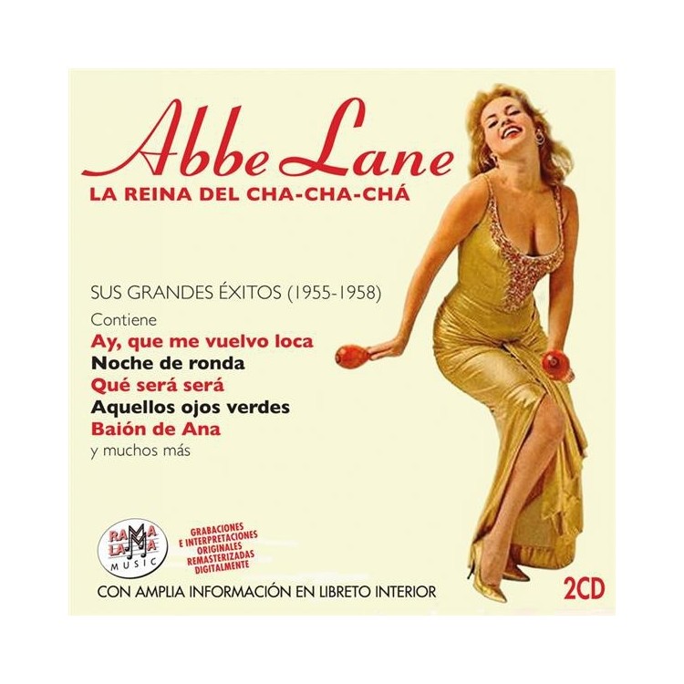 ABBE LANE - LA REINA DEL CHA-CHA-CHÁ "SUS GRANDES EXITOS 1955-1958"