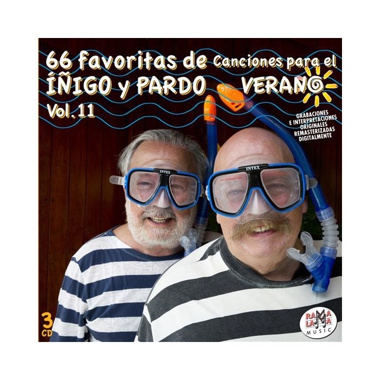 66 FAVORITAS DE IÑIGO Y PARDO VOL.11 "CANCIONES PARA EL VERANO"