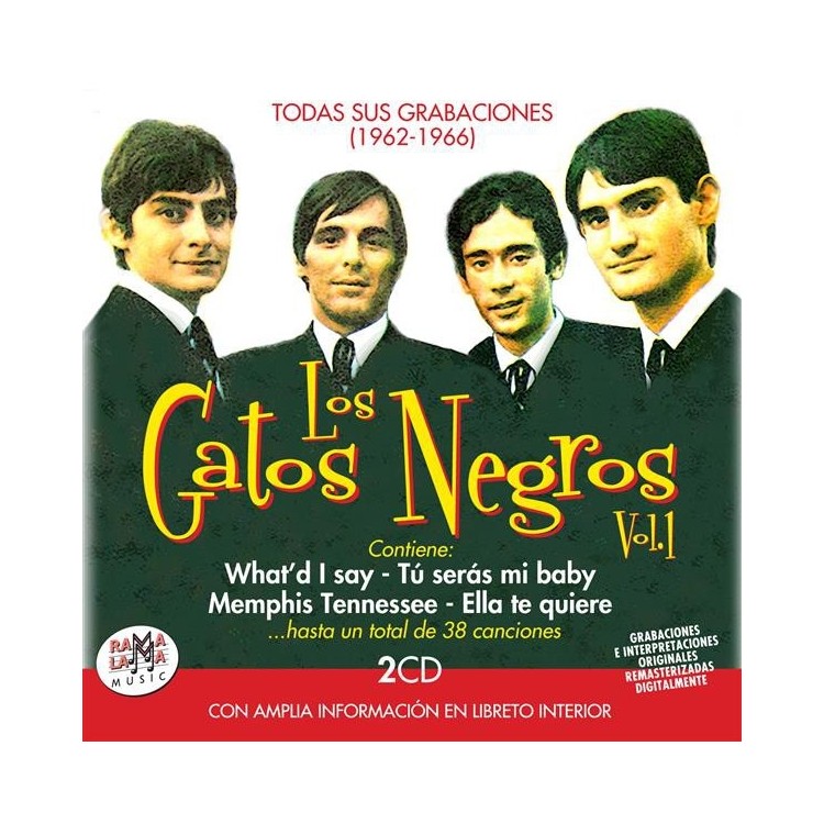 LOS GATOS NEGROS - TODAS SUS GRABACIONES (1962-1966) VOL.1