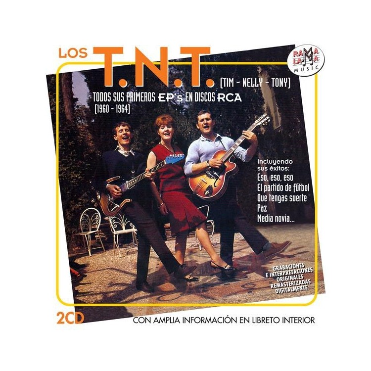 LOS TNT - TODOS SUS PRIMEROS EP'S (1960-1964)