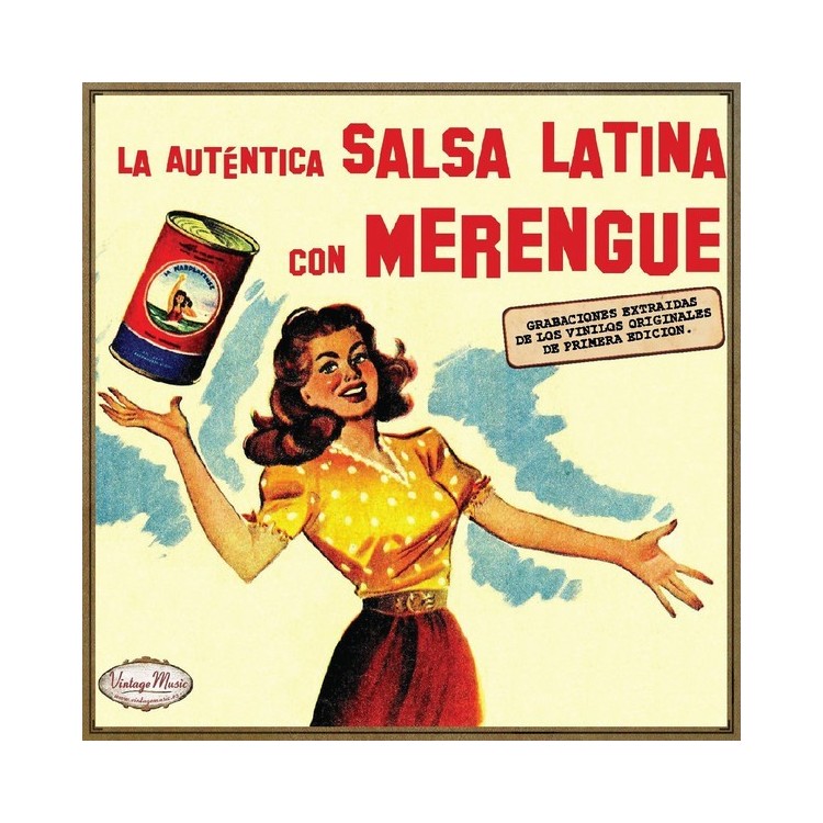 LA AUTENTICA SALSA LATINA CON MERENGUE