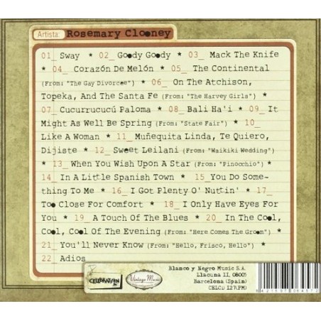 ROSEMARY CLOONEY