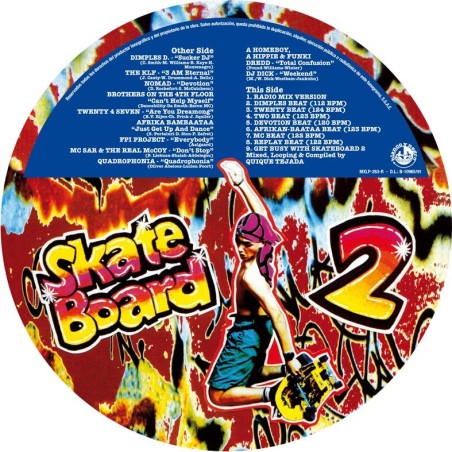 SKATE BOARD 2 (Picture Disc) VINYL
