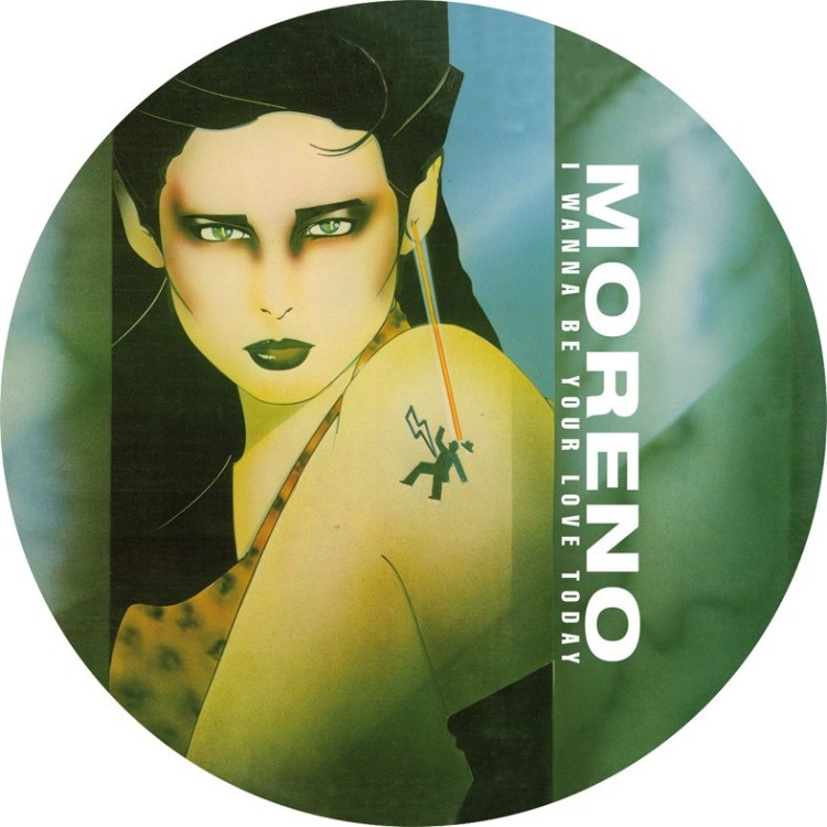 MORENO - I WANNA BE YOUR LOVER TODAY (Picture Disc) VINYL