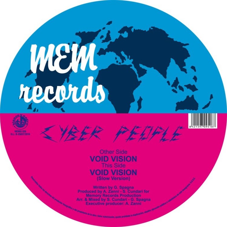 CYBER PEOPLE - VOID VISION (Picture Disc) VINYL