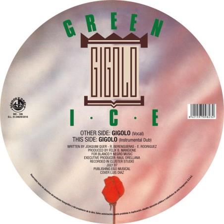 GREEN ICE - GIGOLO (Picture Disc) VINYL