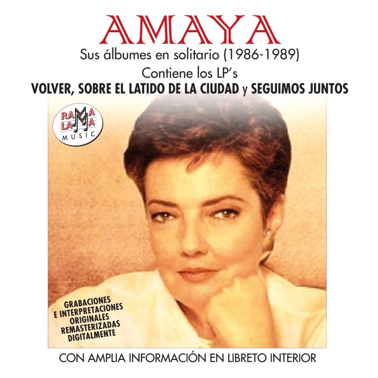 AMAYA - SUS ALBUMES EN SOLITARIO (1986-1989)