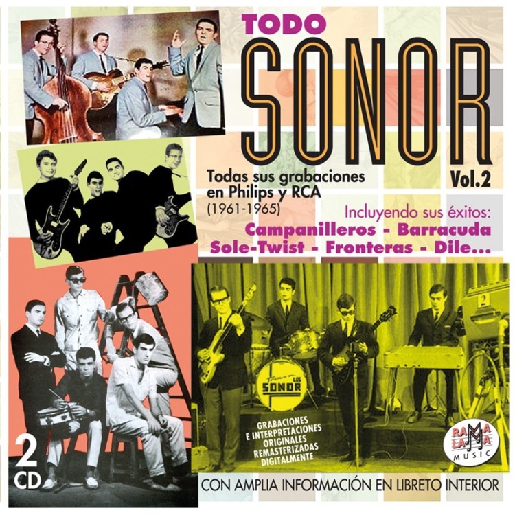 LOS SONOR Vol.2 - TODAS SUS GRABACIONES EN PHILIPS Y RCA