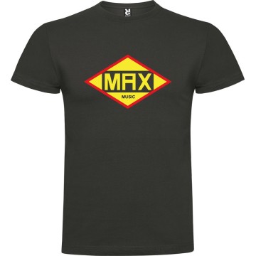 CAMISETA MAX MUSIC NEGRA TALLA M