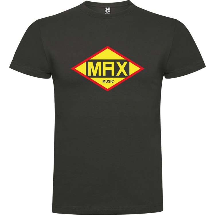 CAMISETA MAX MUSIC NEGRA TALLA M