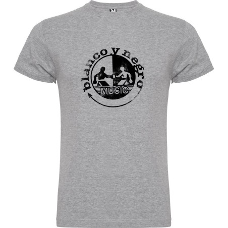 CAMISETA BLANCO Y NEGRO MUSIC GRIS TALLA XL CAMISETA BLANCO Y NEGRO MUSIC GRIS TALLA XL