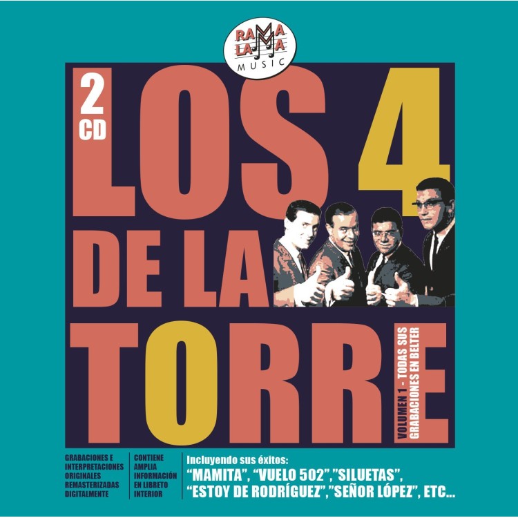 LOS 4 DE LA TORRE - Vol.1 TODAS SUS GRABACIONES EN BELTER