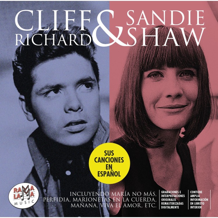 CLIFF RICHARD & SANDIE SHAW - SUS CANCIONES EN ESPAÑOL