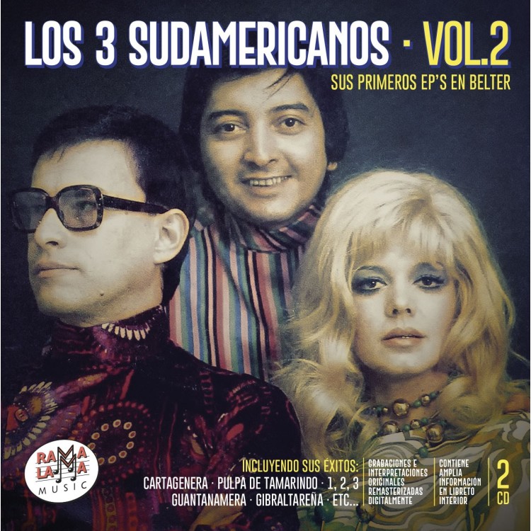 LOS 3 SUDAMERICANOS Vol.2 SUS PRIMEROS EP'S EN BELTER