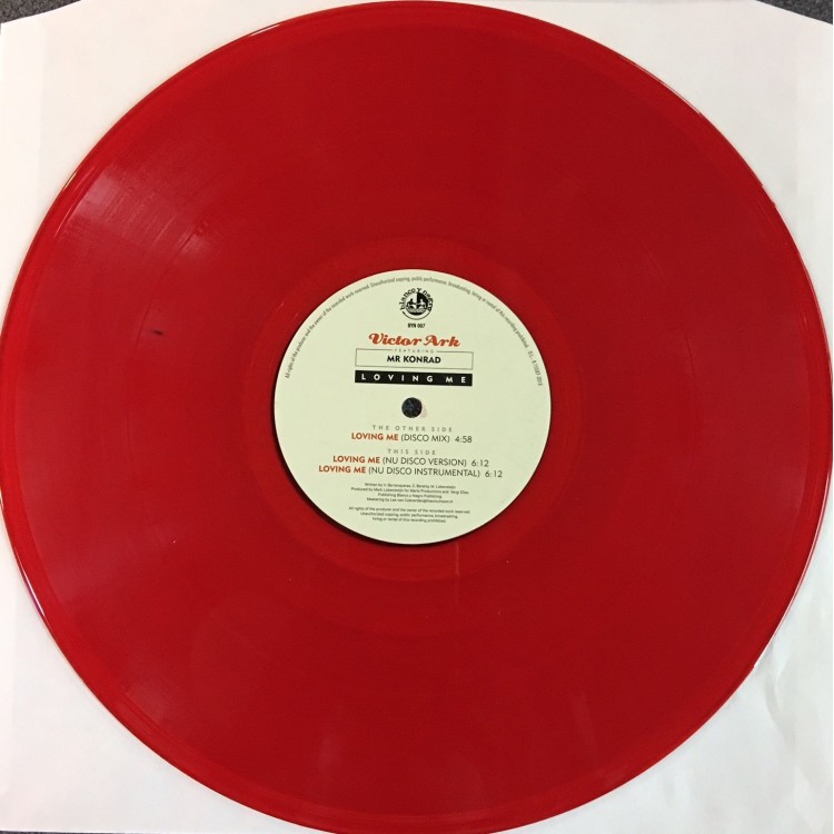 VICTOR ARKT FEAT. MR KONRAD - LOVING ME (RED VINYL)