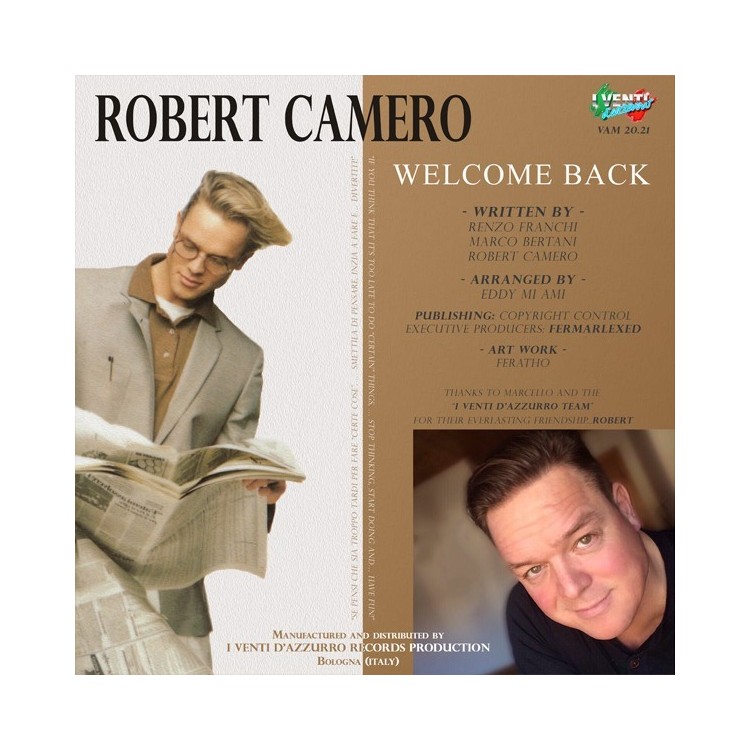 ROBERT CAMERO - WELCOME BACK (WHITE VINYL)
