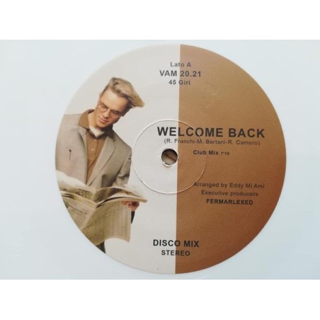 ROBERT CAMERO - WELCOME BACK (WHITE VINYL) ROBERT CAMERO - WELCOME BACK (WHITE VINYL)