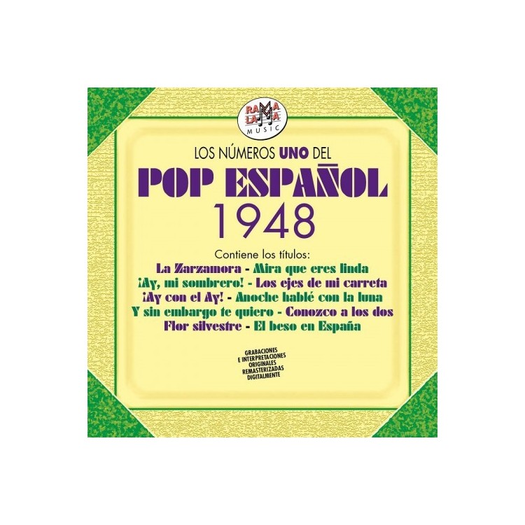 LOS NUMEROS UNO DEL POP ESPAÑOL 1948