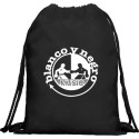 BOLSA PLAYA NEGRA BLANCO Y NEGRO MUSIC