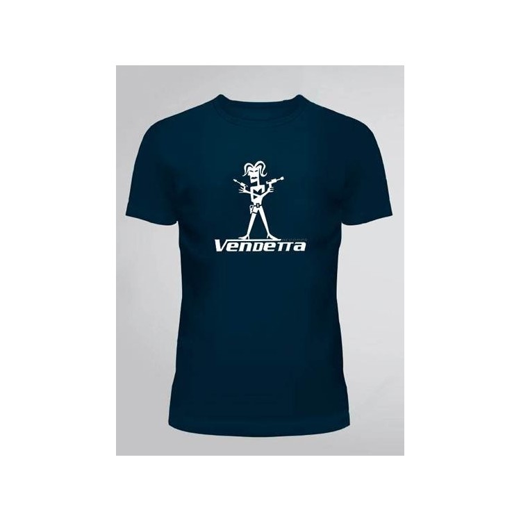 CAMISETA/T-SHIRT VENDETTA AZUL TALLA M