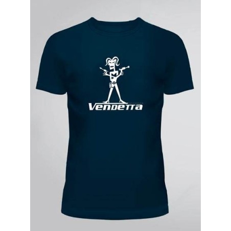 CAMISETA/T-SHIRT VENDETTA AZUL TALLA M CAMISETA/T-SHIRT VENDETTA AZUL TALLA M