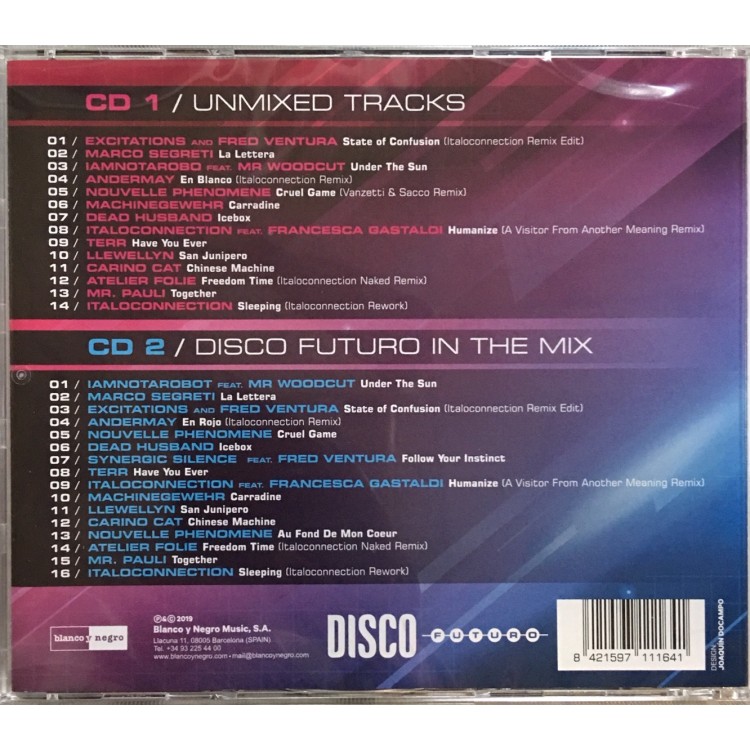 DISCO FUTURO BY FRED VENTURA