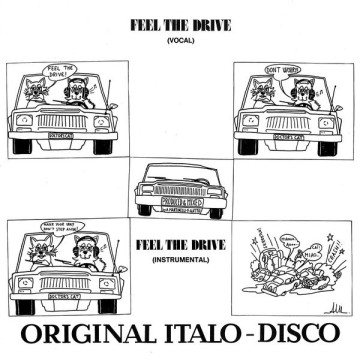 DOCTOR'S CAT - FEEL THE DRIVE - VINYL