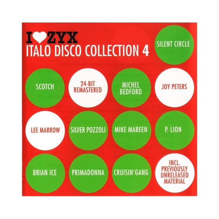 I LOVE ZYX ITALO DISCO CONNECTION 4