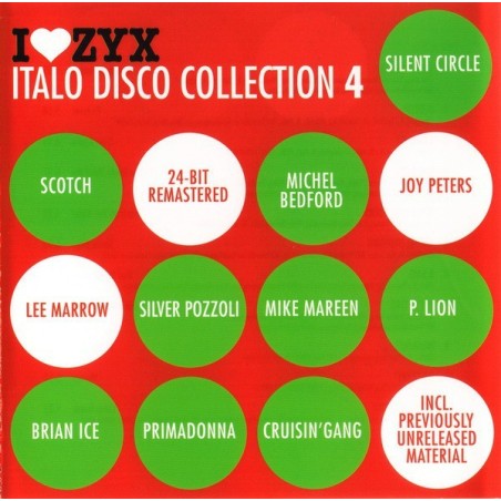 I LOVE ZYX ITALO DISCO CONNECTION 4
