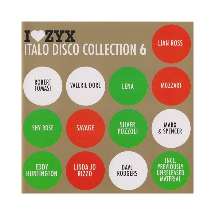 I LOVE ZYX ITALO DISCO CONNECTION 6