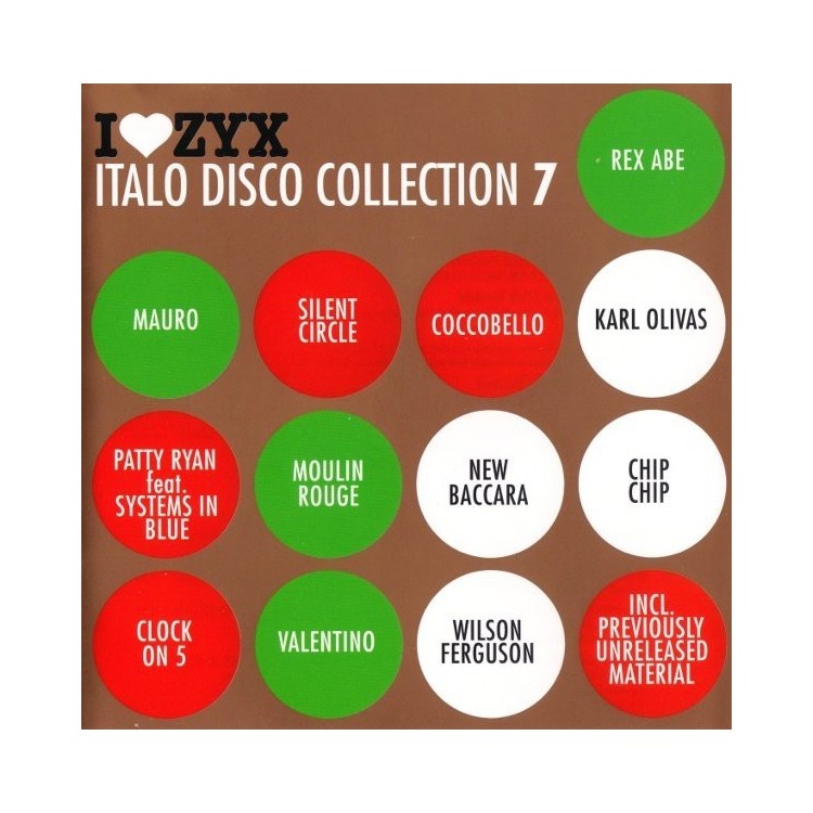 I LOVE ZYX ITALO DISCO CONNECTION 7