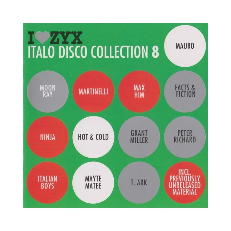 I LOVE ZYX ITALO DISCO CONNECTION 8