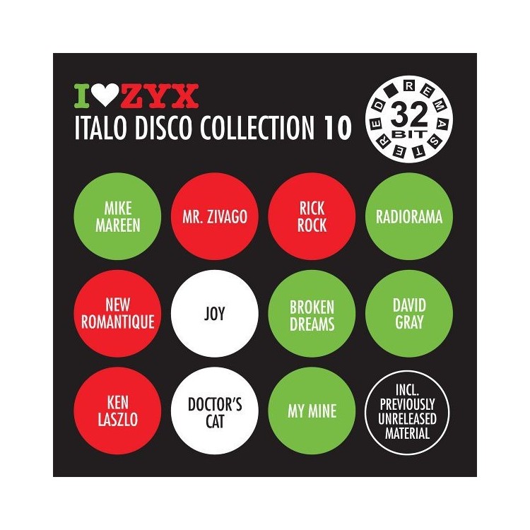 I LOVE ZYX ITALO DISCO CONNECTION 10