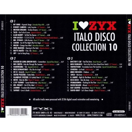 I LOVE ZYX ITALO DISCO CONNECTION 10 I LOVE ZYX ITALO DISCO CONNECTION 10