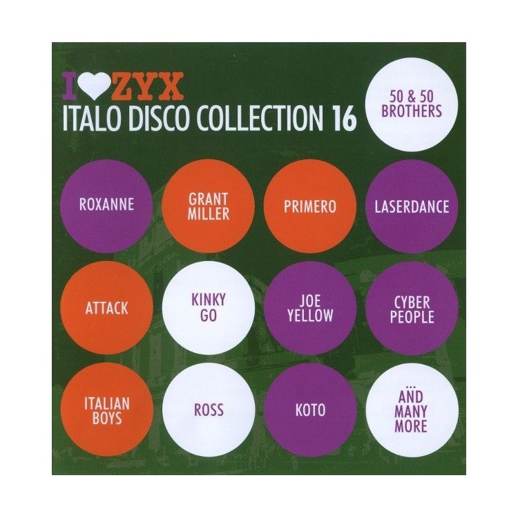 I LOVE ZYX ITALO DISCO COLLECTION 16