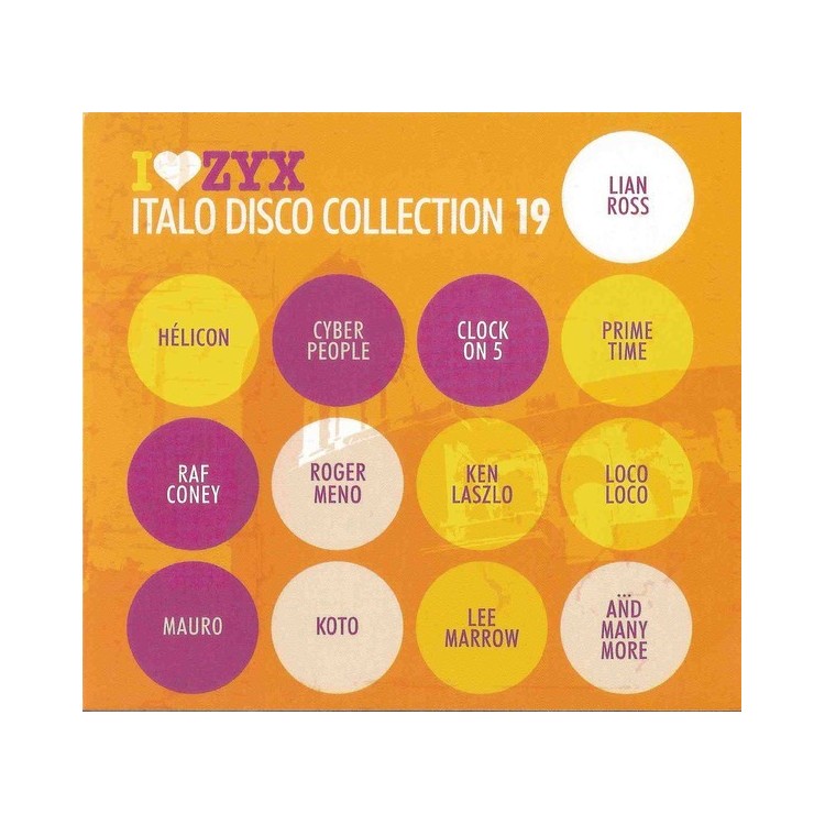 I LOVE ZYX ITALO DISCO COLLECTION 19