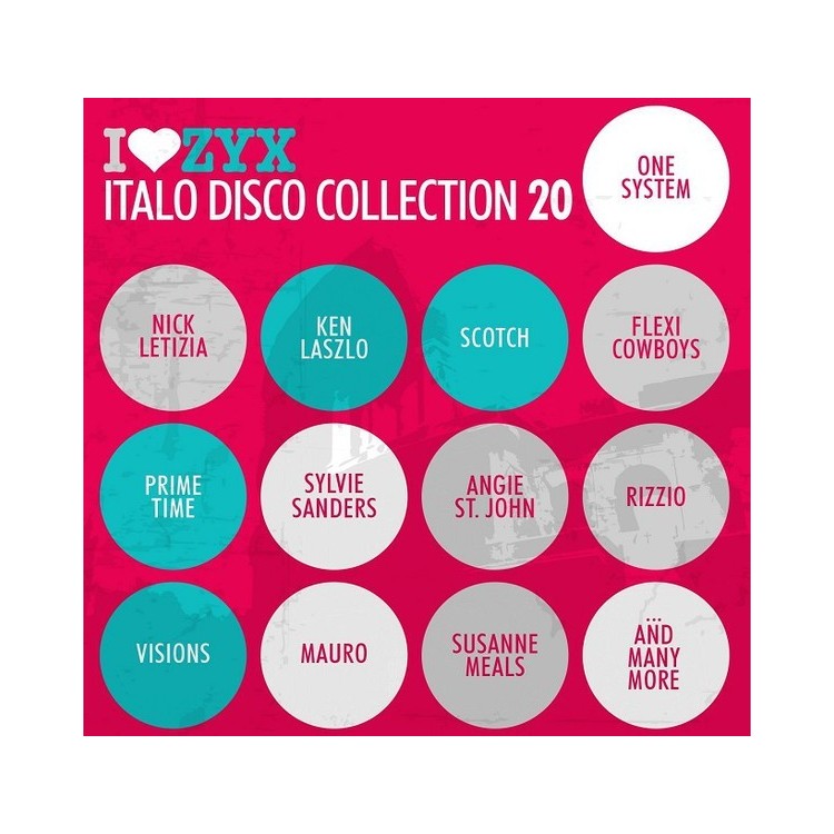 I LOVE ZYX ITALO DISCO COLLECTION 20