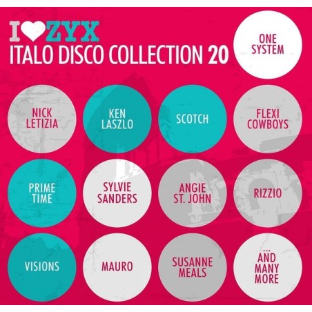 I LOVE ZYX ITALO DISCO COLLECTION 20